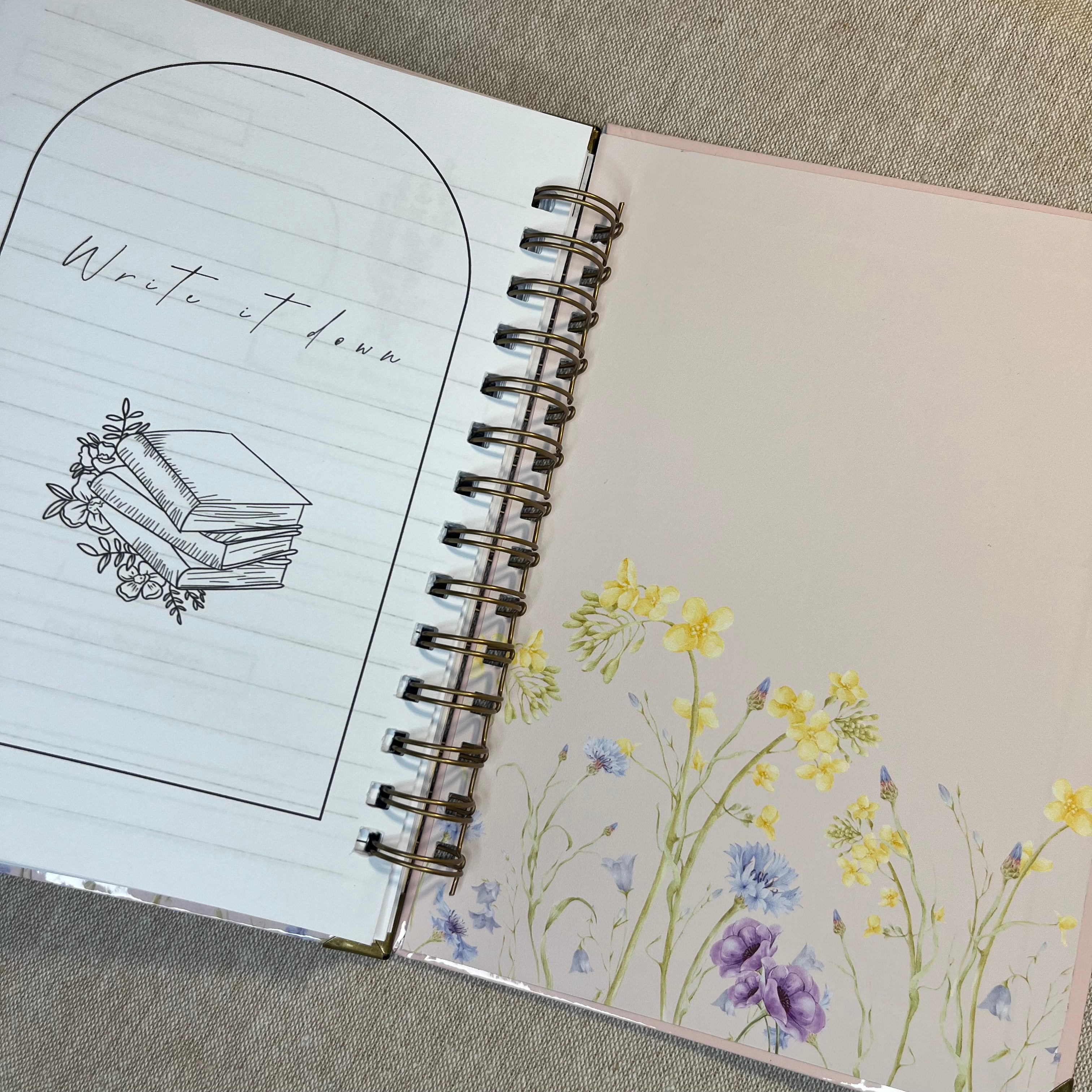 Flower in Boots Vision & Wellness Journal