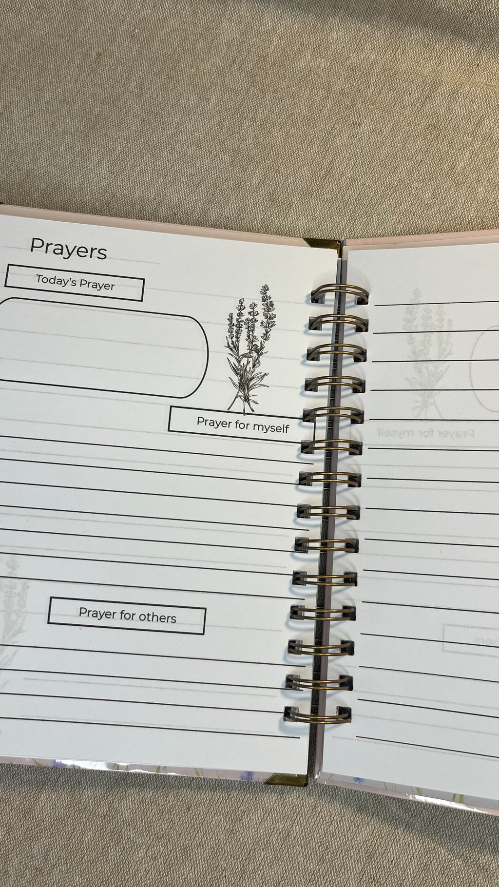 Flower in Boots Vision & Wellness Journal