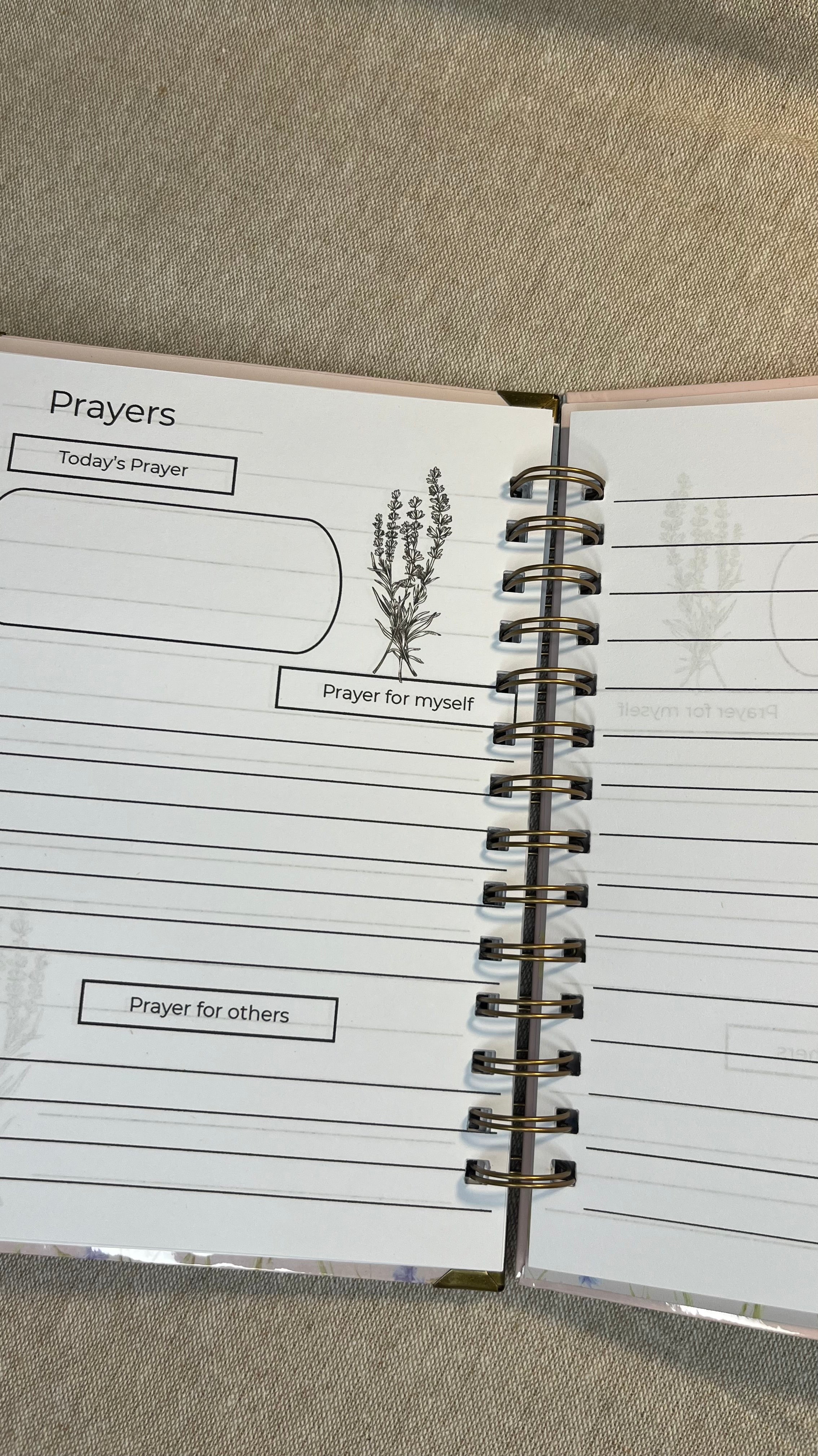 Flower in Boots Vision & Wellness Journal
