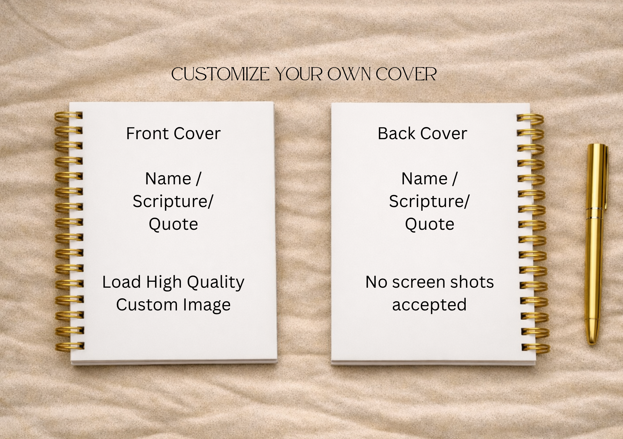 Customize/Design Your own Cover