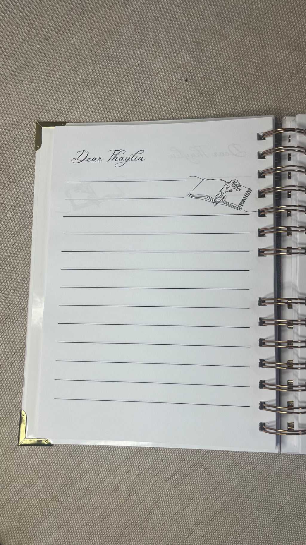 It's A Girl Pregnancy Journal