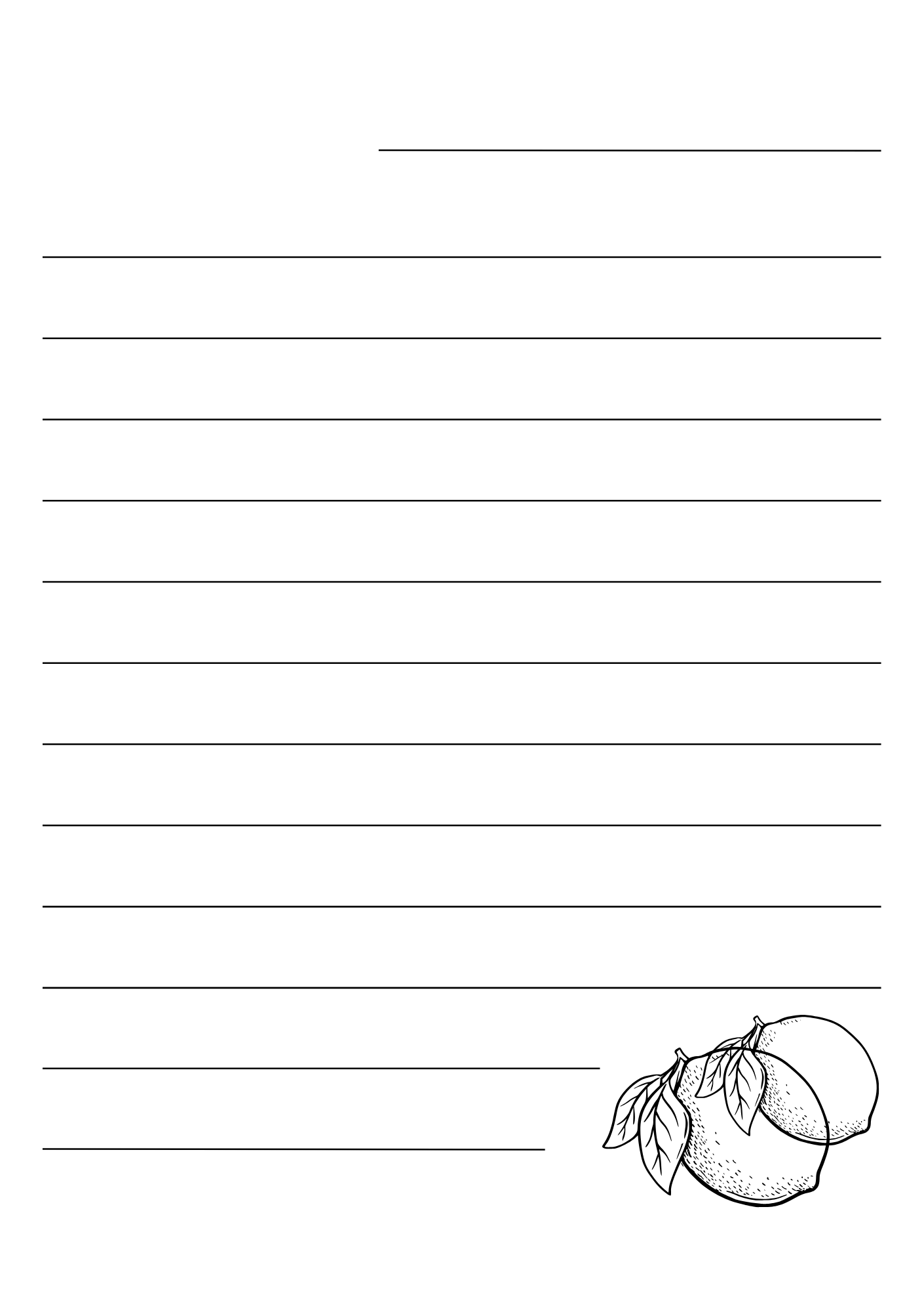 A5 Lemon Stripe Notebook + Notepad