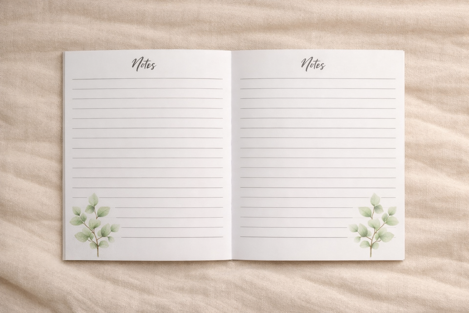 Floral Bible Study Journal