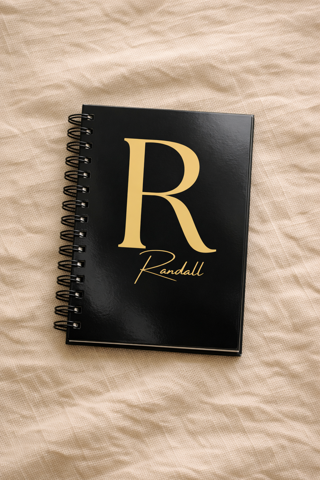 Men's Stylish Black Notebook