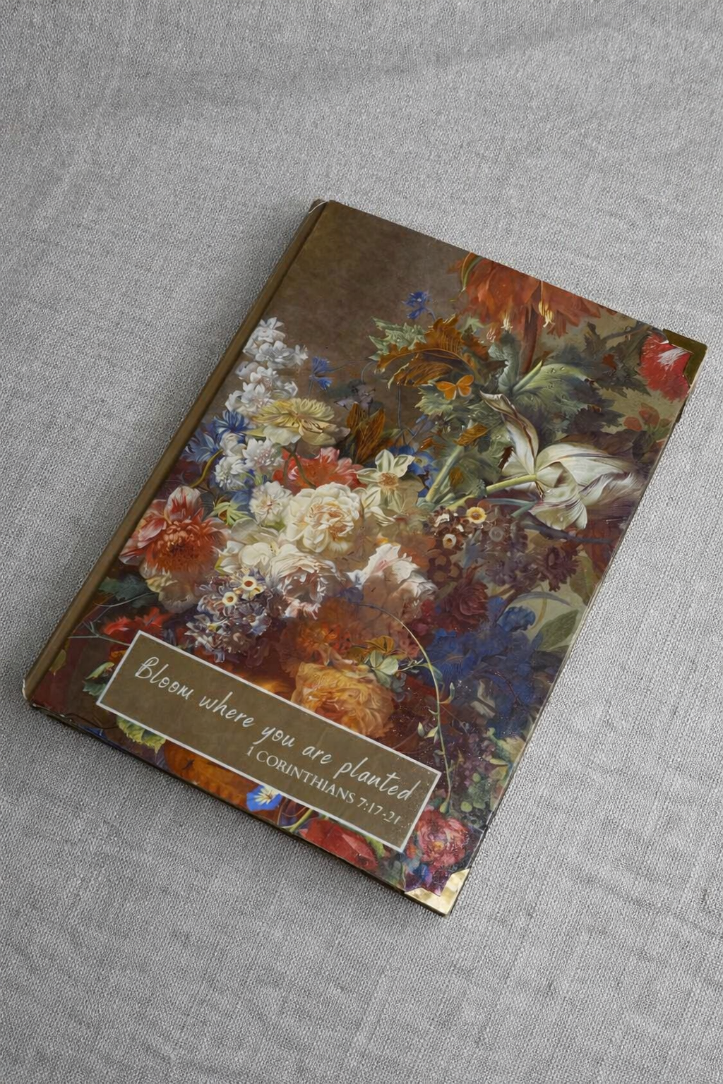Floral Bible Study Journal